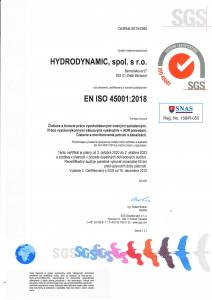 ISO 45001 Systm manarstva BOZP